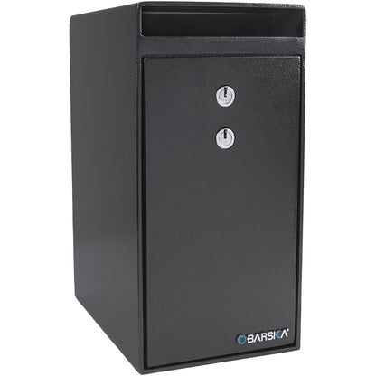 0 27 Cu Ft Dual Key Depository Safe - Black