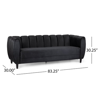 Miranda - Modern Glam 3 Seater Sofa