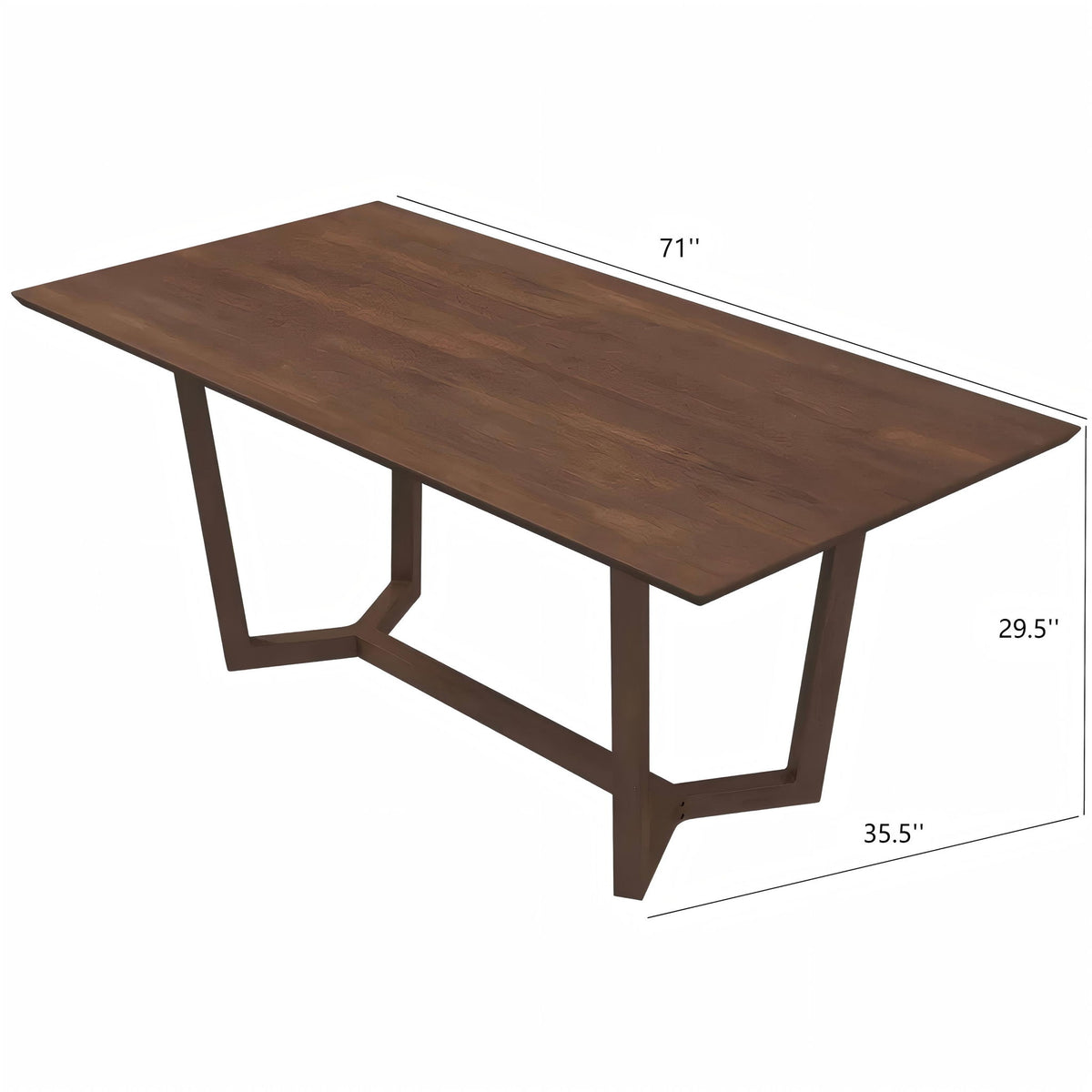 Marina - Mid-Century Modern Design Dining Table