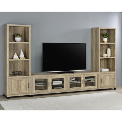 Heron - 3 Piece Entertainment Center With Adjustable Shelving
