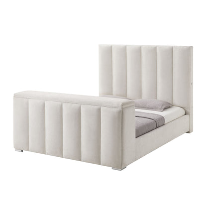 Sacha - Bed With TV Lift And Fireplace