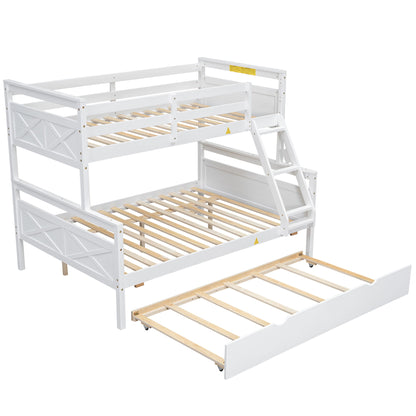 Bunk Bed & Ladder And Safety Guardrail