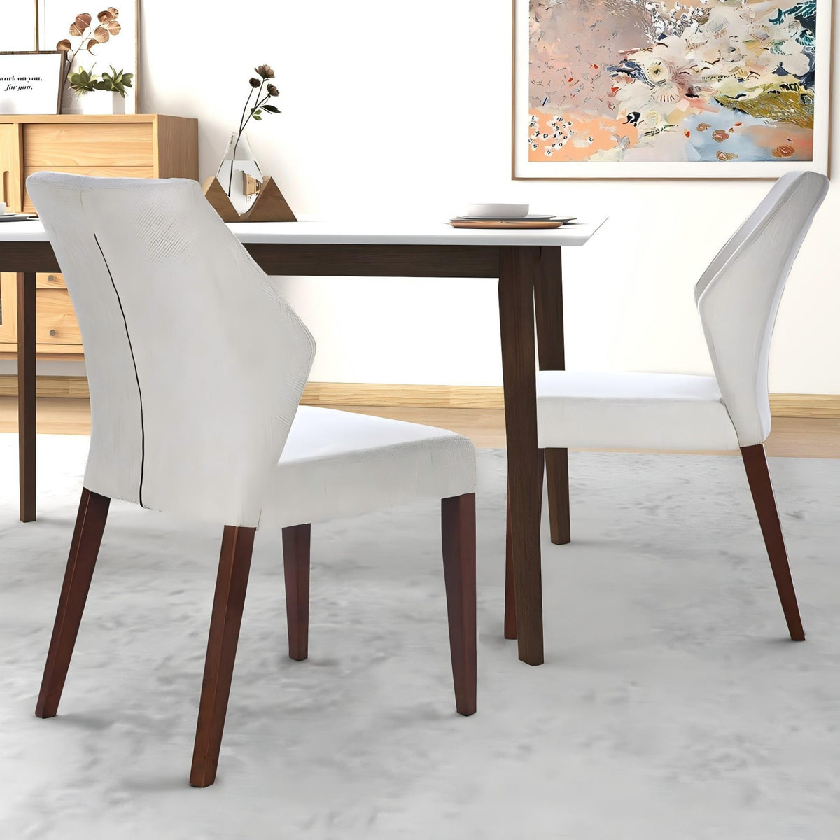 Luca - Dining Chair (Set of 2) - Light Gray