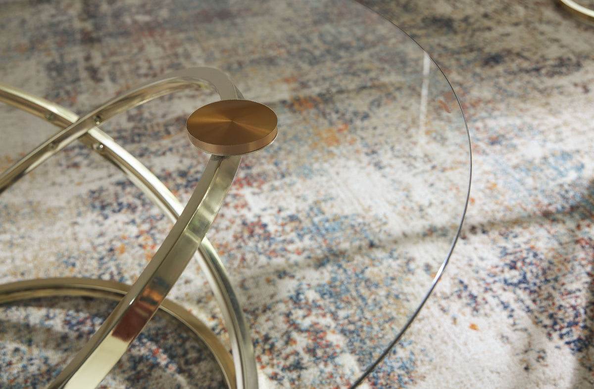 Crimonti - Occasional Table Set (Set of 3) - Champagne