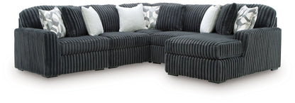Midnight-Madness - 5 Piece Sectional