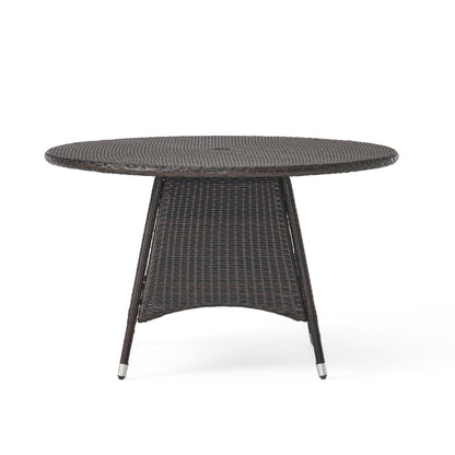 Corsica - Round Dining Table - Brown