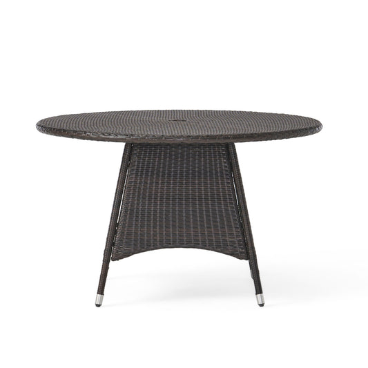 Corsica - Round Dining Table - Brown