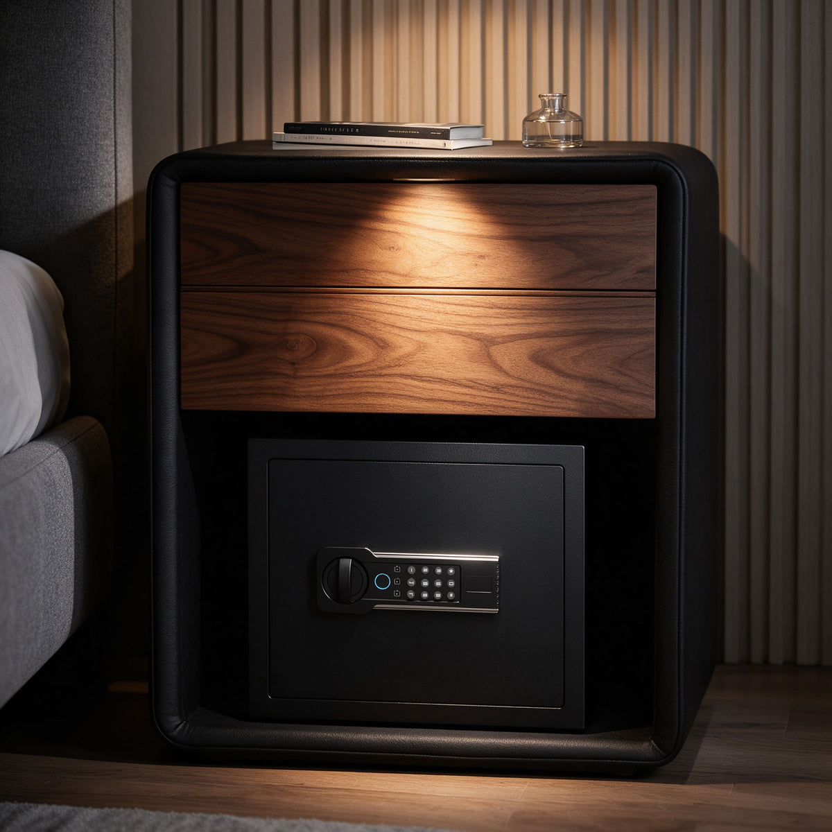Home Safe, Fingerprint & Digital Keypad Lock, Security Cabinet