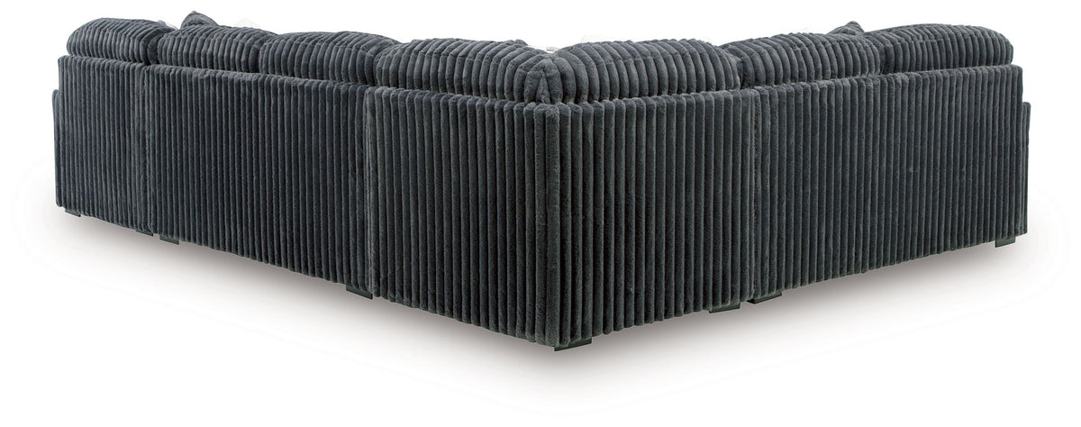 Midnight-Madness - 4 Piece Sectional
