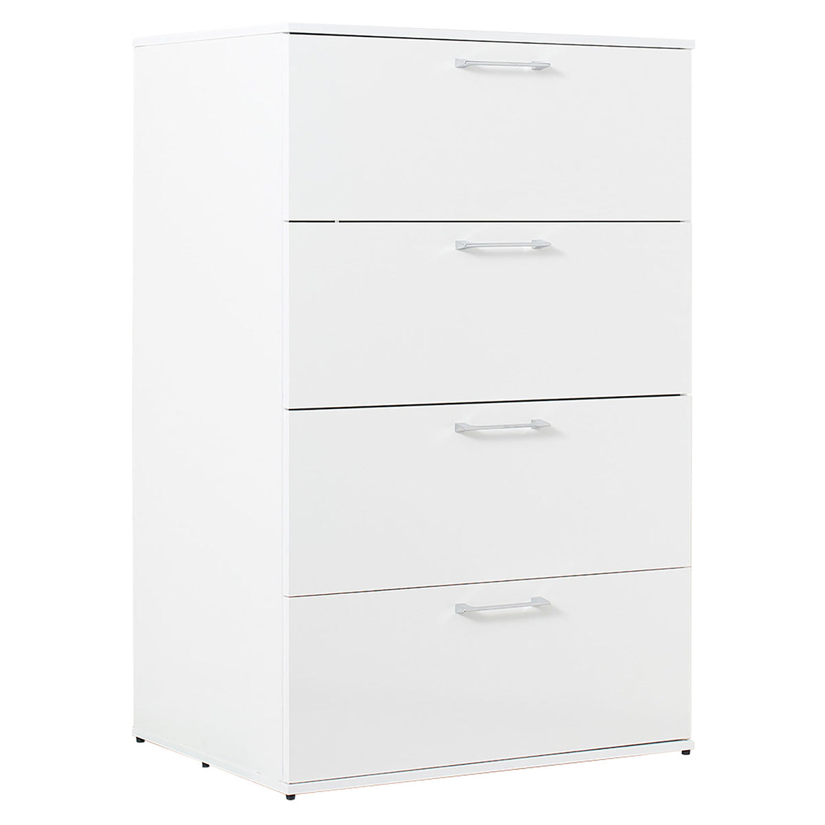 Bliss - Glossy 4 Drawer Jumbo Chest With Extra Deep Storage