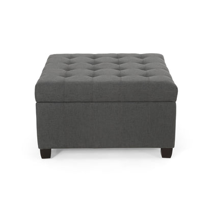Isabella - Contemporary Ottoman With Storage