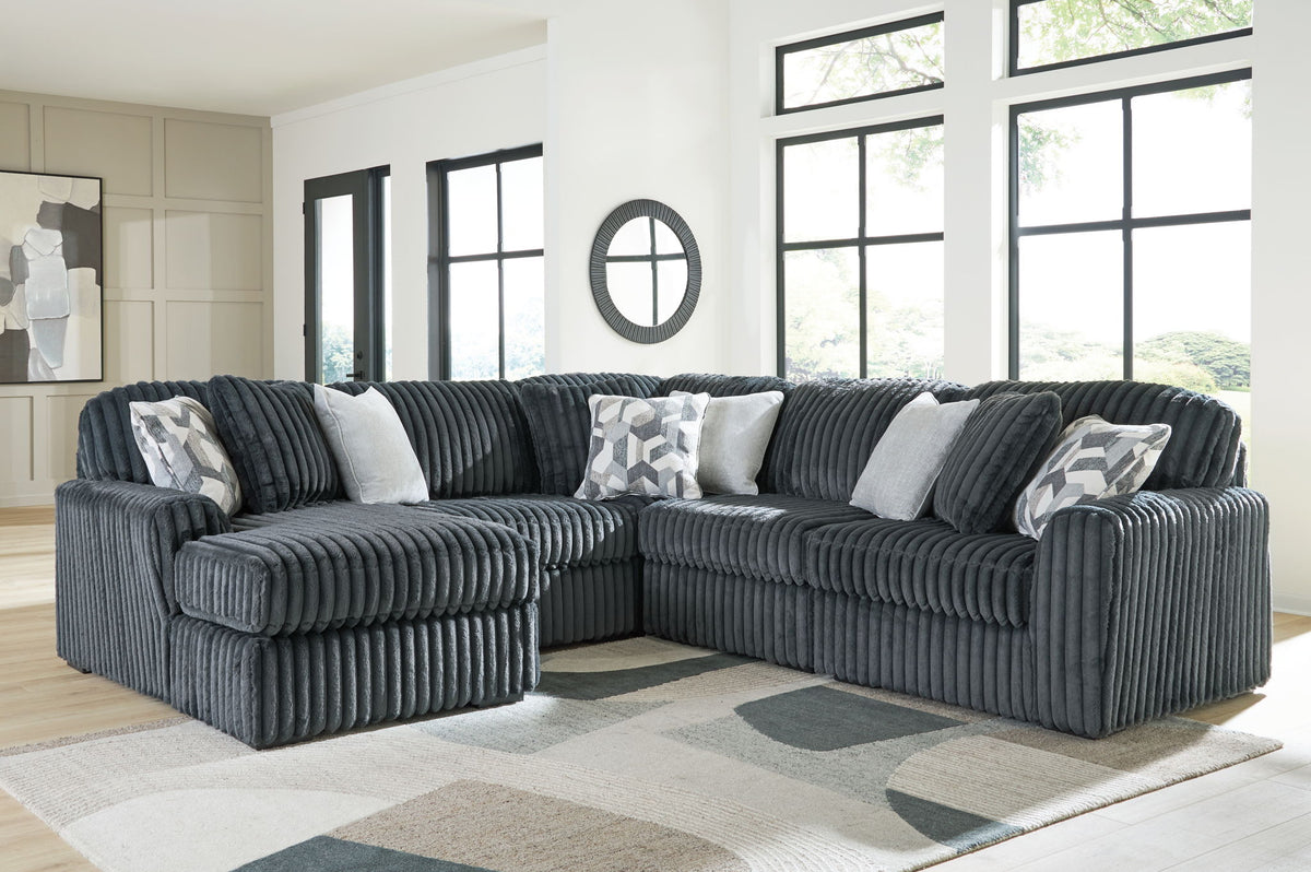 Midnight-Madness - 5 Piece Sectional