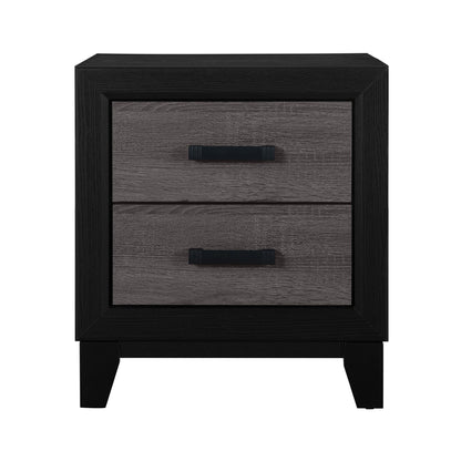 Soluto - Nightstand - Black / Gray