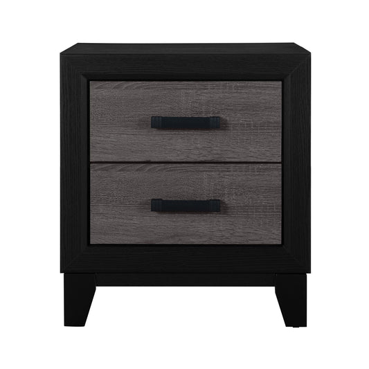 Soluto - Nightstand - Black / Gray