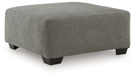 Clarington - Oversized Accent Ottoman - Greystone