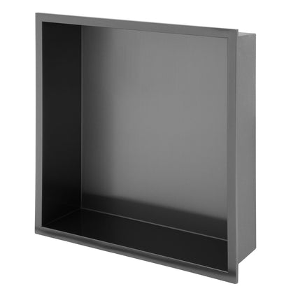 Stainless Steel Shower Niche With Seamless Design For Bathroom Storage