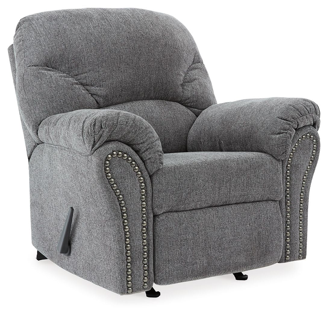 Allmaxx - Rocker Recliner - Pewter