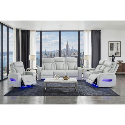 Julian - Set With Power Recliner, LED Lighting & Speaker