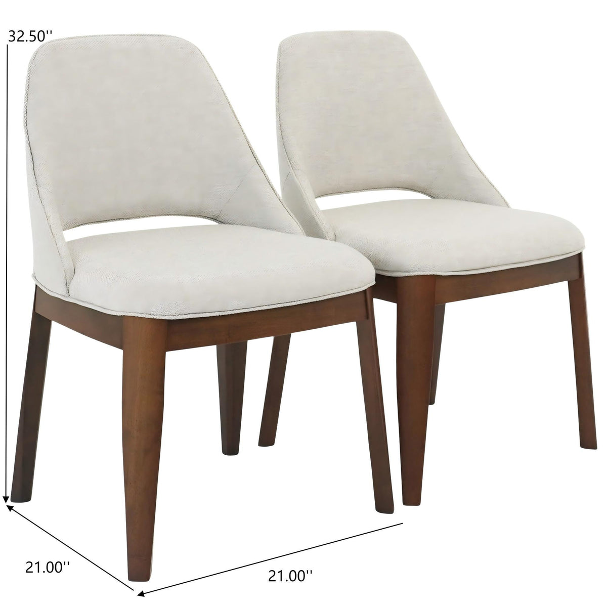 Weston - Dining Chair (Set of 2) - Beige