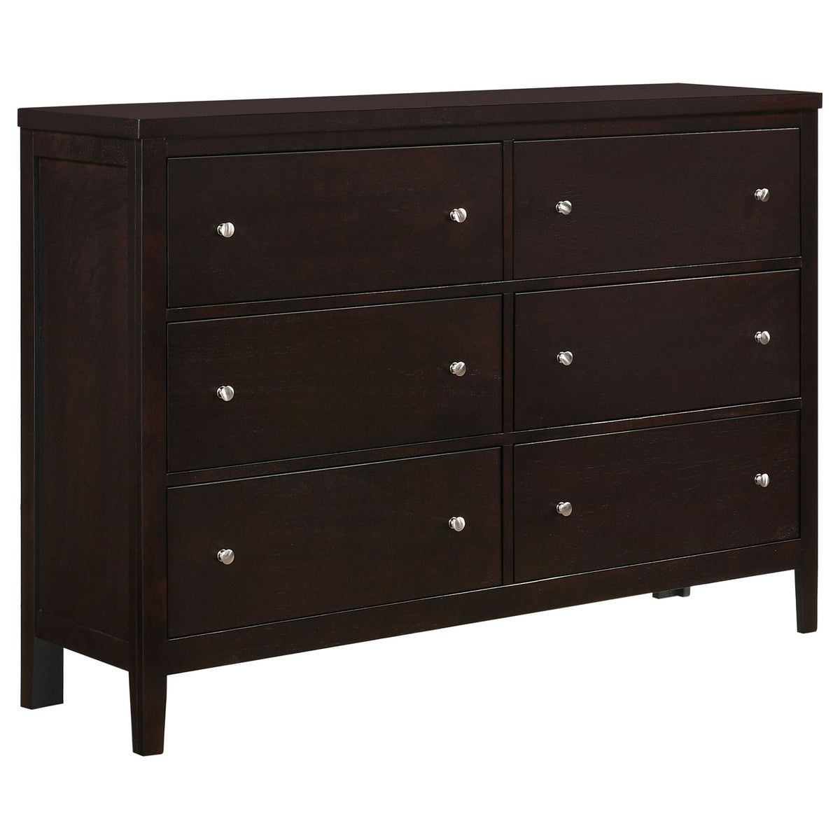 Wedgewood - 6 Drawers Dresser - Cappuccino
