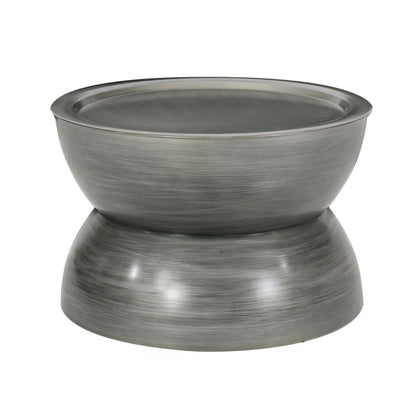 Sparling - Modern Iron Hourglass Coffee Table
