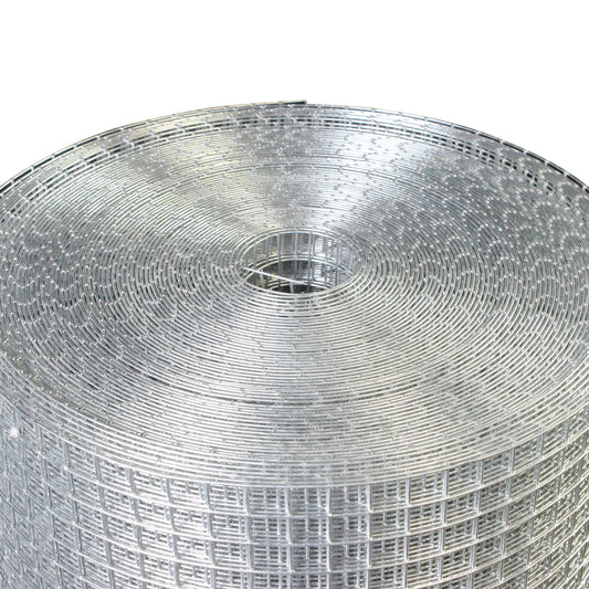 Galvanized Hardware Cloth, Chicken Wire Fence Roll For Garden And Animal Enclosures - Silver
