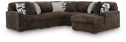 Midnight-Madness - 5 Piece Sectional