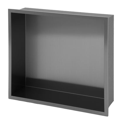 Stainless Steel Shower Niche With Seamless Design For Bathroom Storage
