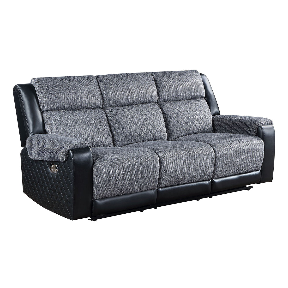 Alicia - Reclining Sofa - Gray