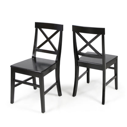 Plethora - Dining Chair With X Shaped Back (Set of 2)