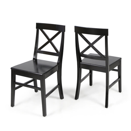 Plethora - Dining Chair With X Shaped Back (Set of 2)