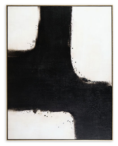 Reighlea - Wall Art - Black / White