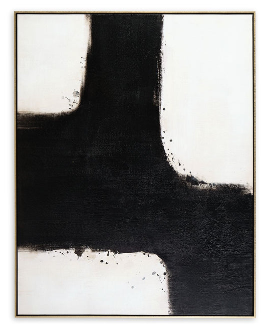 Reighlea - Wall Art - Black / White