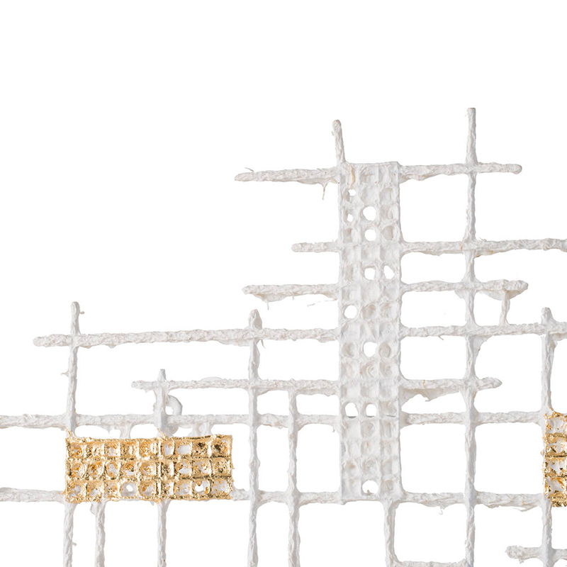 Wall Decor - White / Gold