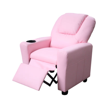Marisa - Kids Recliner Chair With Cupholder