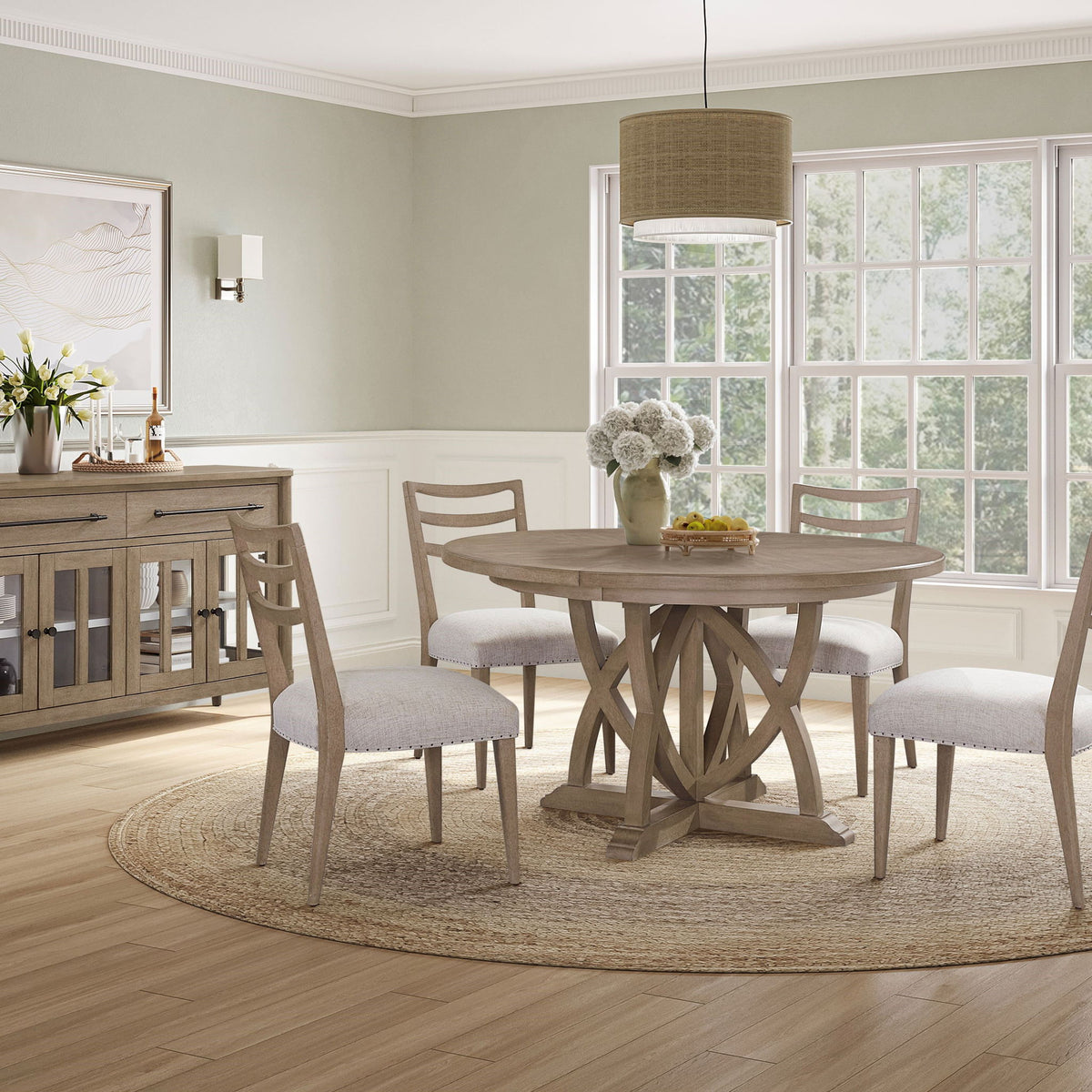 Ladderback Side Dining Chair (Set of 2)