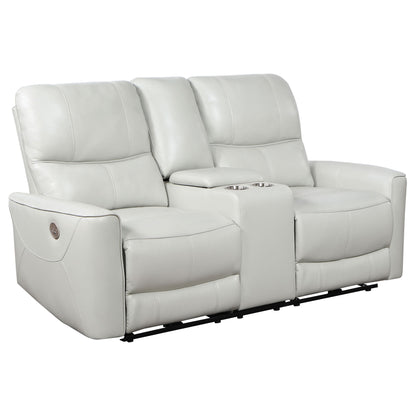 Denson - Power Reclining Loveseat With Console And USB Port