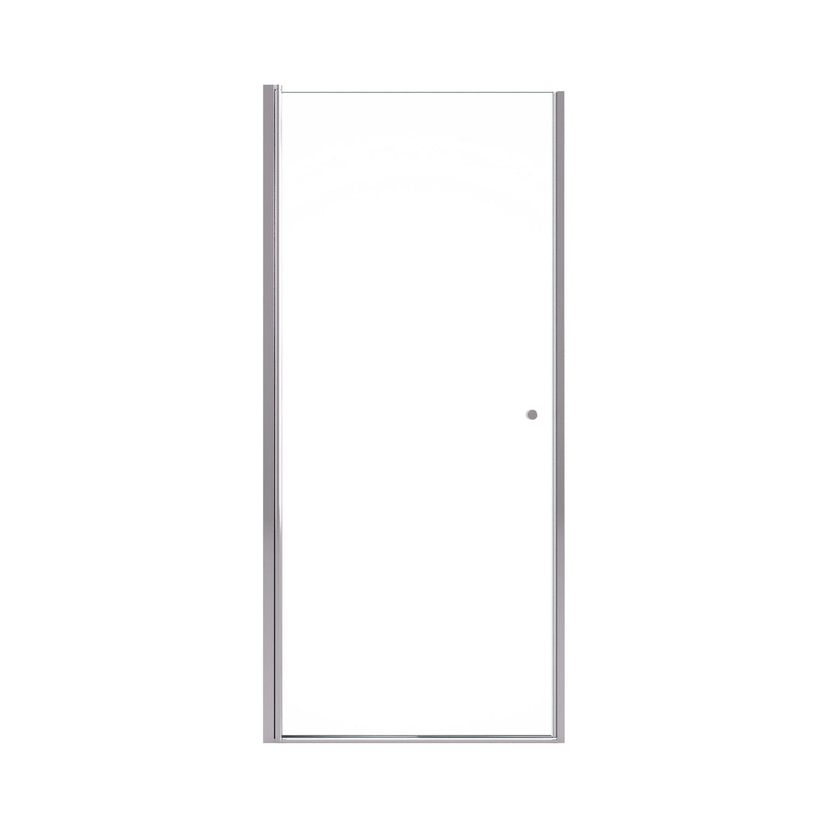 Semi Frameless Circular Pivot Shower Door With 1 / 4" Sgcc Tempered Glass