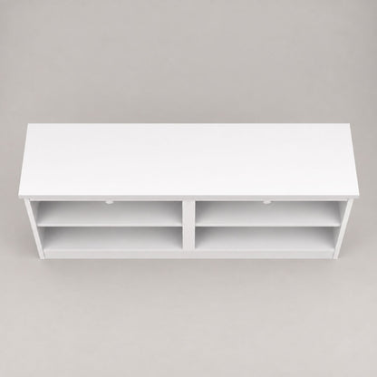 TV Stand For TVs Up To 50" With Open Shelves And Cable Management