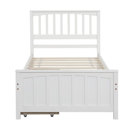 Platform Bed With Two Drawers