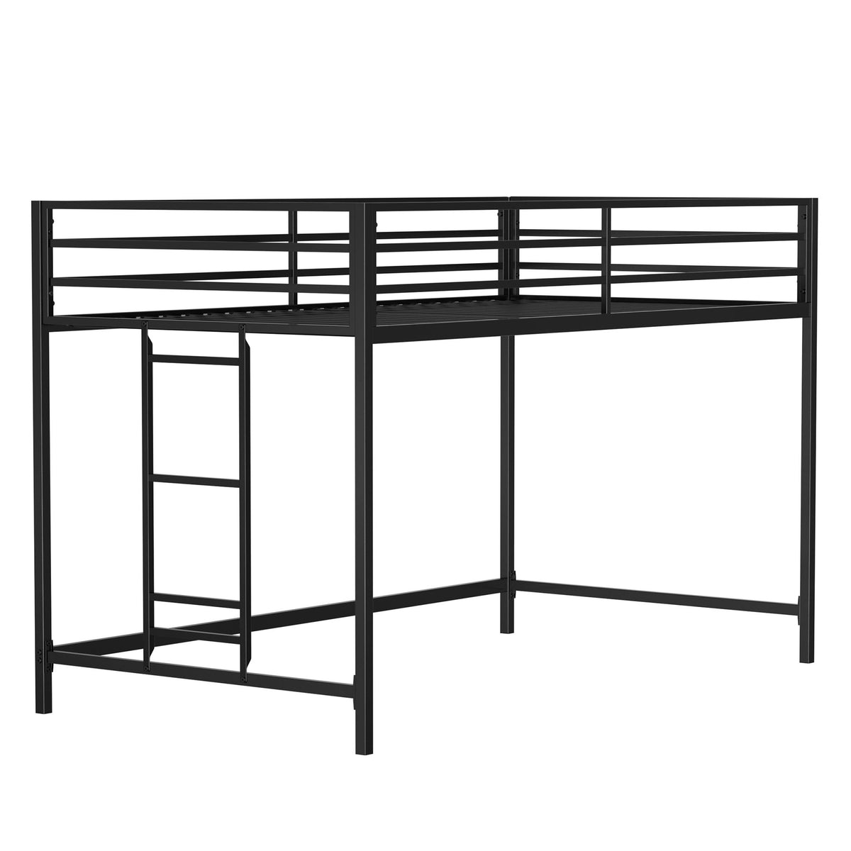 Adam - Twin Loft Bunk - Black