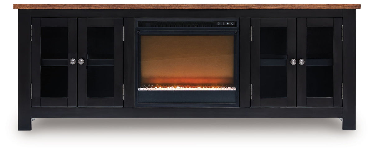 Wildenauer - 76" TV Stand With Electric Fireplace