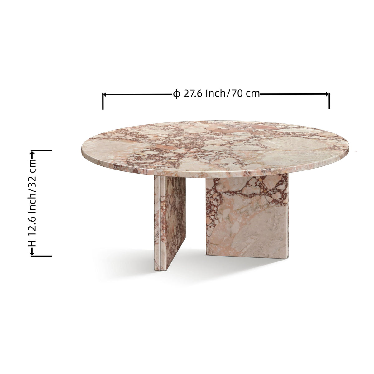 Luxury Coffee Table With Unique Veining, Unique Stone Design