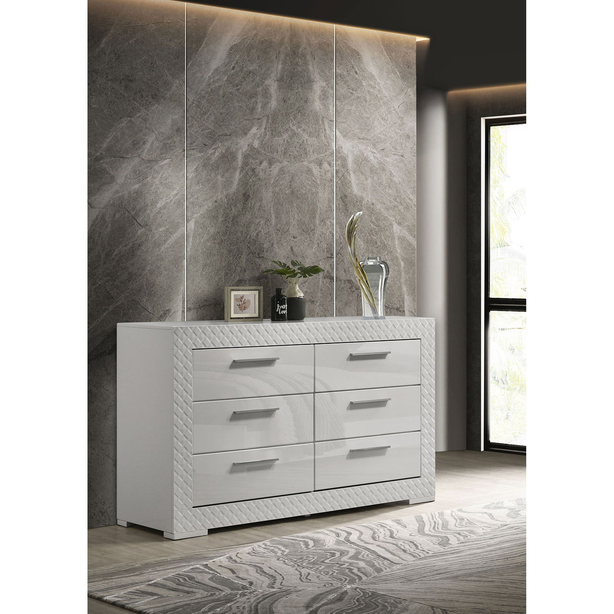 Pierce - 6 Drawer Dresser Cabinet