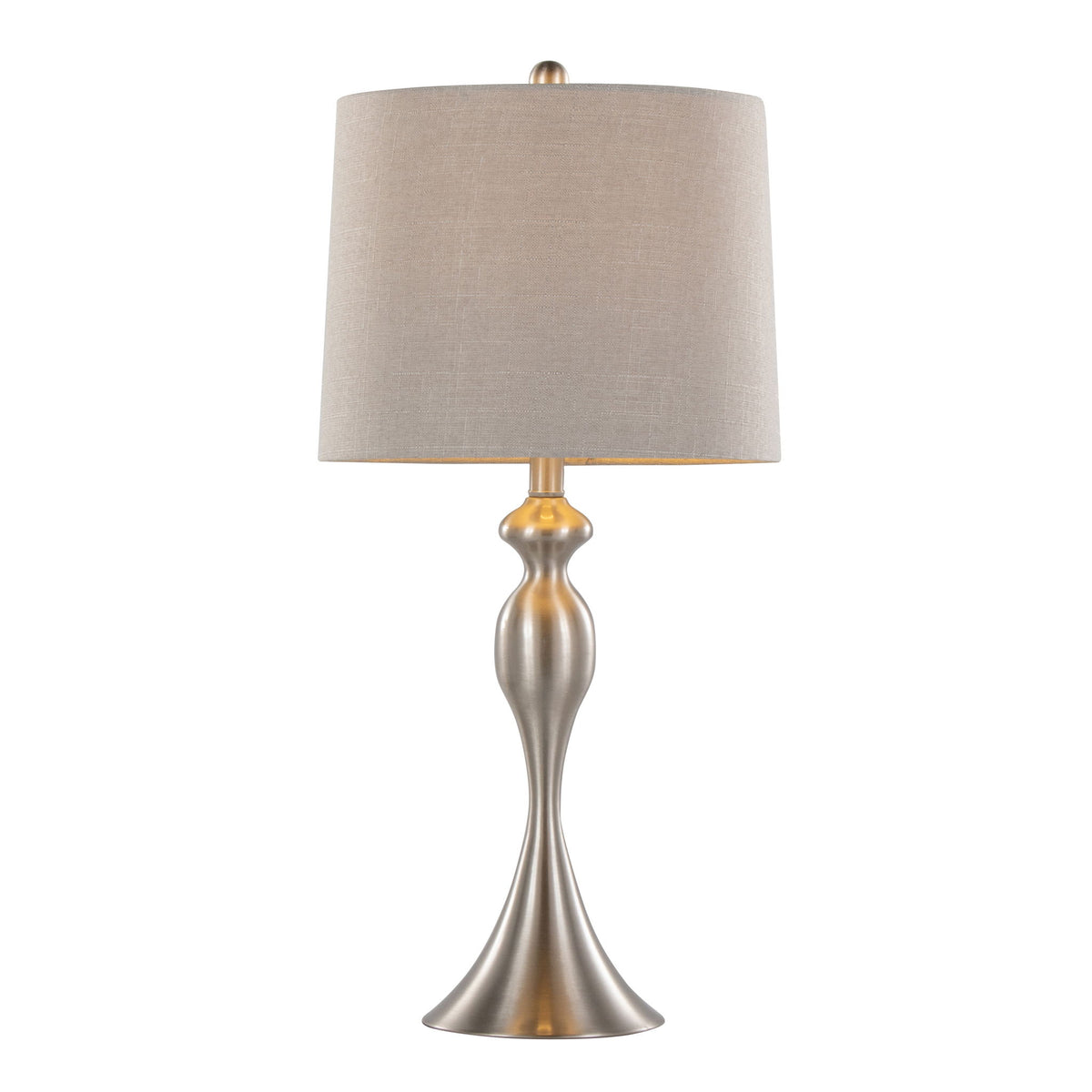 Ashland - Table Lamp (Set of 2) - Gray - Linen