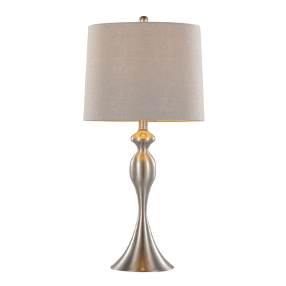 Ashland - Table Lamp (Set of 2) - Gray - Linen