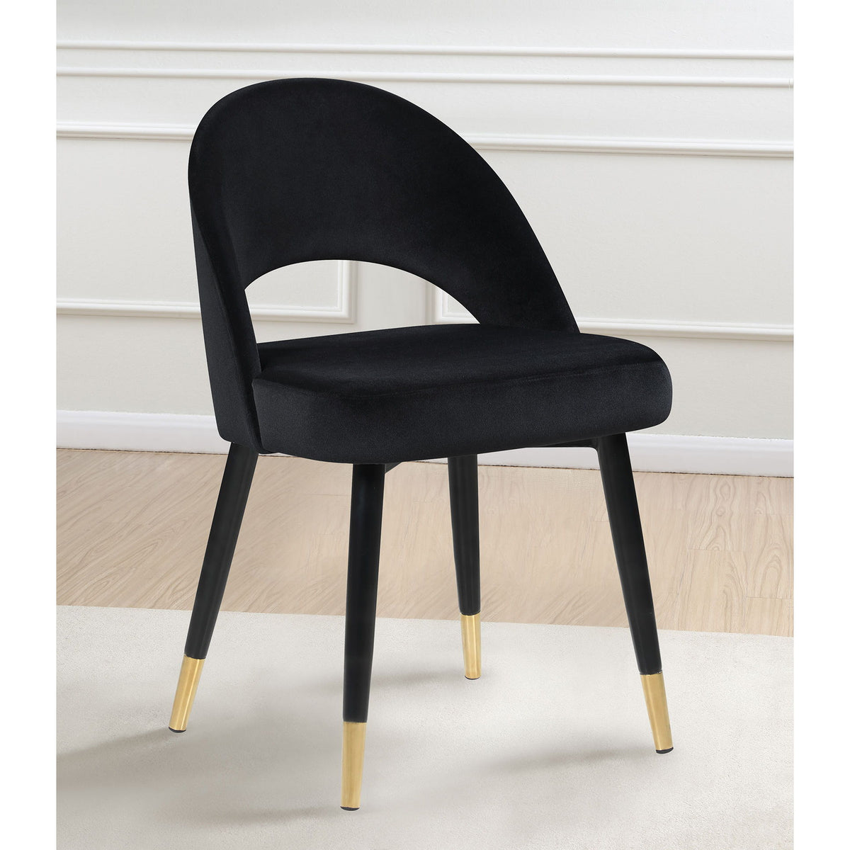 Arched Back Dining Chairs (Set of 2)