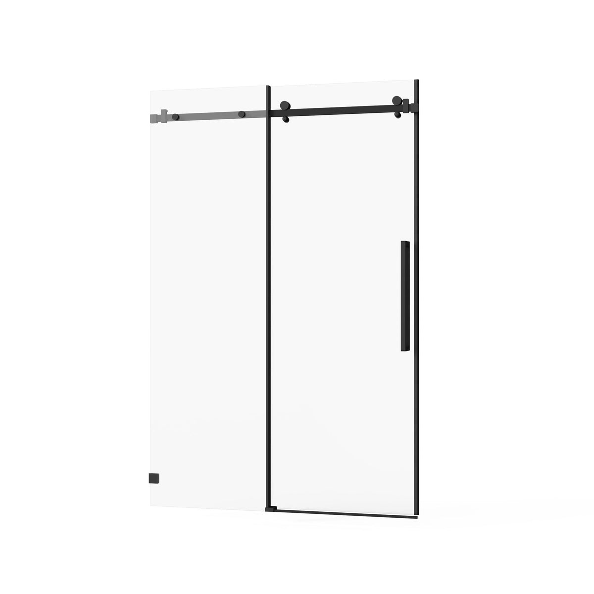 Frameless Tub Sliding Shower Door With Easy Clean Coating