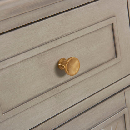 Dauphin - Handpainted Entryway Storage Cabinet - Gray
