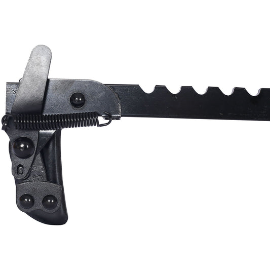 Fence Stretcher All Purpose Splicer Steel Tool For High Tensile, Barbed, And Smooth Wire Fences - Black
